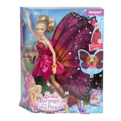 Lalka Barbie Mariposa wróżka księżniczka Y6372