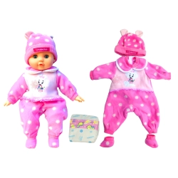 UBRANKO CIUSZKI DLA LALKI BOBASA UBRANKA DLA LALEK 35 CM W GROCHY 2669