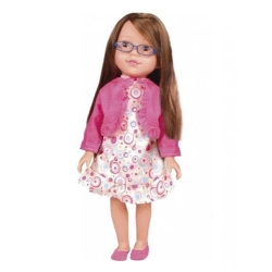 LALKA NATALIA 47 CM NAUCZYCIELKA JĘZYKA ANGIELSKIEGO DO NAUKI ANGIELSKIEGO