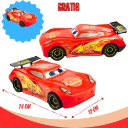 AUTO CARS ZYGZAK MCQUEEN CZERWONE 41 CM Z NAPĘDEM