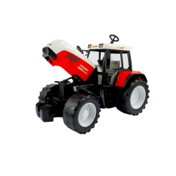 Czerwony traktor zabawka dla dzieci