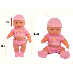 LALKA JAK ŻYWA 30 CM BOBAS BABY MÓWI ŚPIEWA