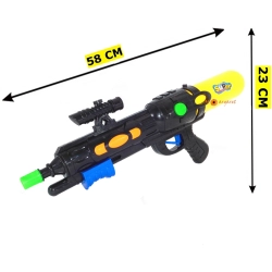 DUŻY ZABAWKOWY PISTOLET NA WODĘ 58 CM Z MAGAZYNKIEM DLA DZIECI 756