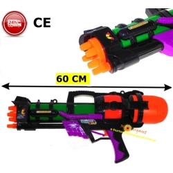 DUŻY ZABAWKOWY PISTOLET NA WODĘ 60 CM Z MAGAZYNKIEM DLA DZIECI 607