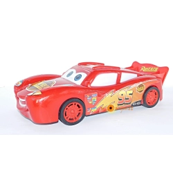 DUŻE AUTO CARS ZYGZAK MCQUEEN CZERWONE 45 CM Z NAPĘDEM