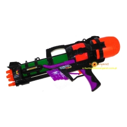 DUŻY PISTOLET NA WODĘ DLA DZIECI 42 CM Z MAGAZYNKIEM ZABAWKA PISTOLET WODNY