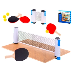 TENIS STOŁOWY PING PONG SIATKA PALETKI ZESTAW
