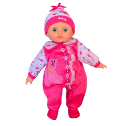 UBRANKO STRÓJ DLA LALKI BOBASA UBRANKA DLA LALEK RÓŻOWY 35 CM 345