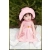 LALKA FUNKCYJNA 45 CM AMERICAN DOLL MÓWI ŚPIEWA SUKIENKA JASNY RÓŻ