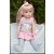 LALKA FUNKCYJNA 45 CM AMERICAN DOLL MÓWI ŚPIEWA SPÓDNICZKA RÓŻOWA
