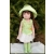LALKA FUNKCYJNA 45 CM AMERICAN DOLL MÓWI ŚPIEWA BLUZKA ZIELONA