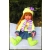 LALKA FUNKCYJNA 45 CM AMERICAN DOLL MÓWI ŚPIEWA SZAL I BLUZKA LIMONKA
